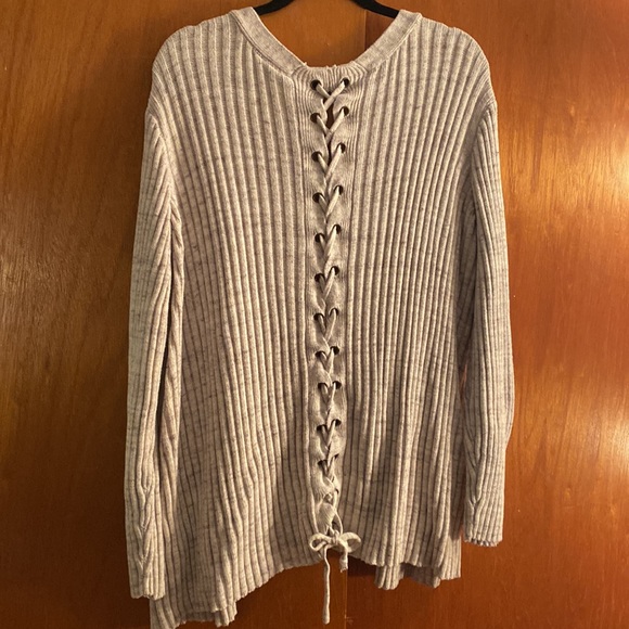 Lane Bryant lace-back Cardigan, 26/28 - Picture 6 of 7